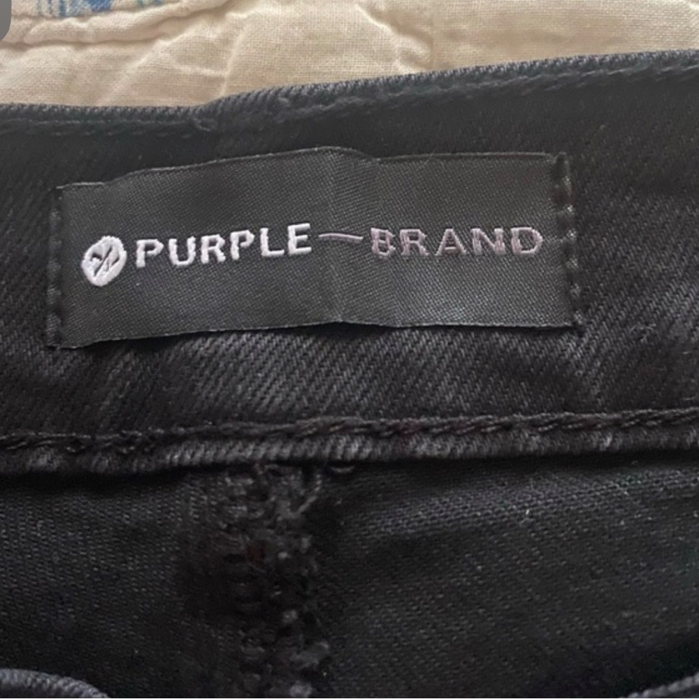 Purple brand jeans size 29 black
